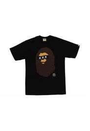 BAPE x God Selection XXX Ape Head Tee Black