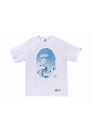 BAPE x Coca-Cola Photo Ape Head Tee White