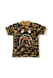 BAPE 1st Camo Shark Polo Yellow