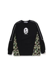 BAPE ABC Camo Pullover L/S Jersey Black Green