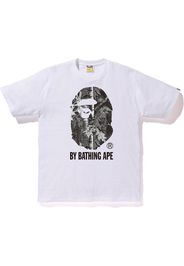 BAPE Forest Camo By Bathing Tee White/Black