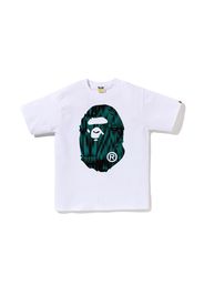 BAPE Speed Racer Big Ape Head Tee White Blue