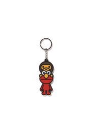 BAPE x Sesame Street Silicon Keychain Red