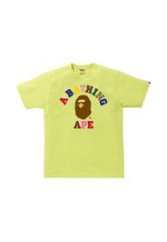 BAPE Colors College Tee Green