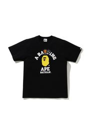 BAPE x DC Baby Milo Batman College Tee Black