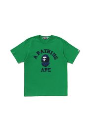 BAPE Graffiti Pattern College Tee Green