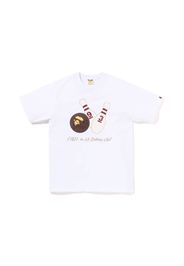 BAPE x END. Bowling #1 Tee White