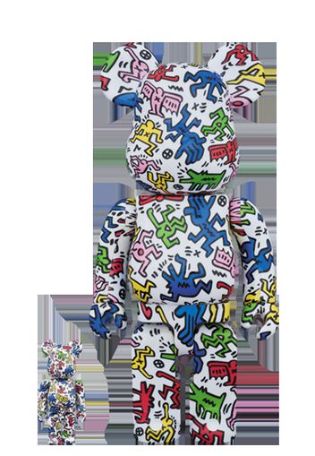 Bearbrick Keith Haring #1 100% & 400% Set Multi