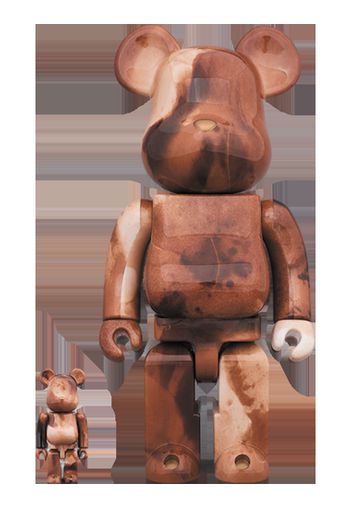 Bearbrick Pushead #4 100% & 400% Brown