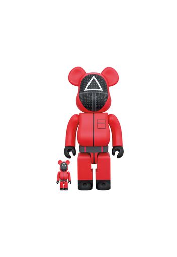 Bearbrick x Squid Game Guard (Triangle) 100% & 400% Set