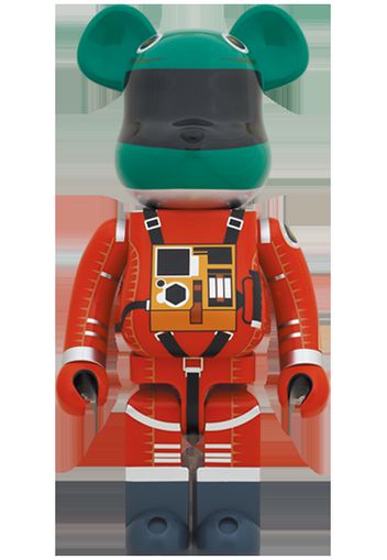 Bearbrick 2001: a space odyssey Space Suit Green Helmet & Orange Suit 1000%