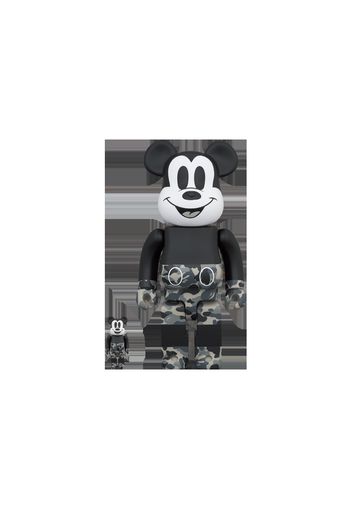 Bearbrick x Bape Mickey Mouse Monotone 100% & 400%