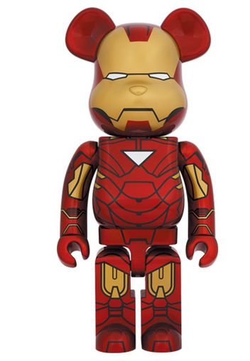 Bearbrick x Marvel The Infinity Saga Iron Man Mark VI 1000%