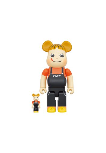 Bearbrick Peko-chan Coffee Milky 100% & 400% Set