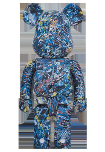 Bearbrick x Jackson Pollack Studio Water Print 1000% Multi