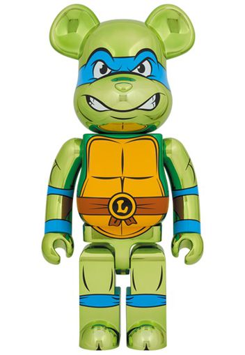 Bearbrick x Teenage Mutant Ninja Turtles Leonardo 1000% Chrome Ver.