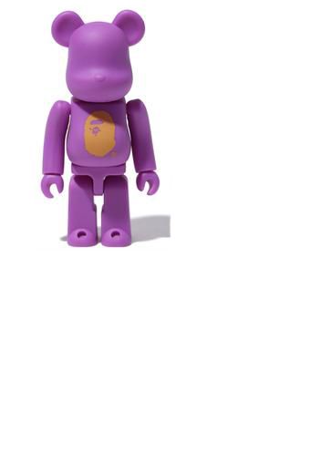 Bearbrick Los Angeles Exclusive 100% Bearbrick Purple/Gold