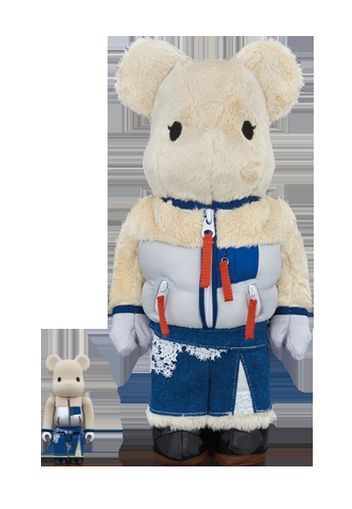 Bearbrick Sacai 100% & 400% Set White