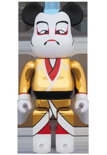 Bearbrick Kabuki Gold Plated 400% Gold