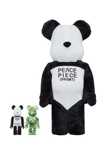 Bearbrick x Fragment Panda 100% & 400% 3-Pc Set