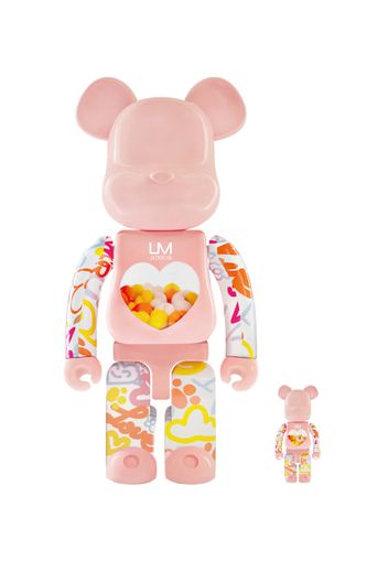 Bearbrick UM Junior 100% & 400% Set Pink