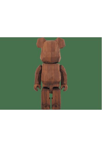 Bearbrick Fragment x Karimoku Polygon 1000% Brown