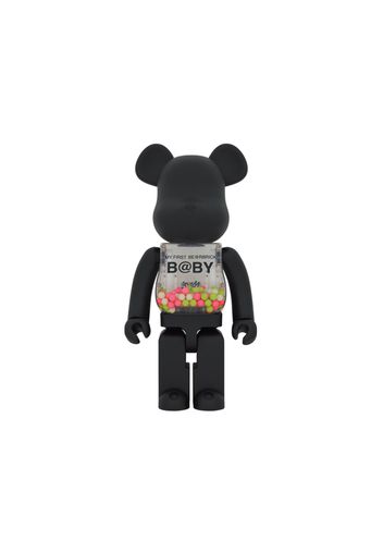 Bearbrick My First Baby 1000% Matte Black Glow