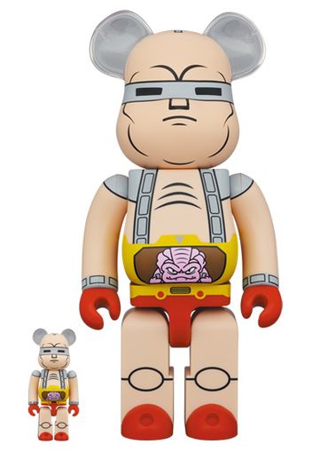 Bearbrick x Teenage Mutant Ninja Turtles Krang's Robot 100% & 400% Set