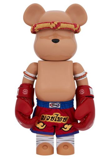 Bearbrick Muay Thai 1000% Red