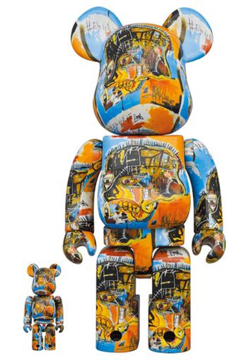 Bearbrick Jean-Michel Basquiat #10 100% & 400% Set