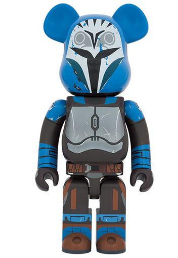 Bearbrick x Star Wars Bo-Katan Kryze (The Mandalorian Ver.) 1000%