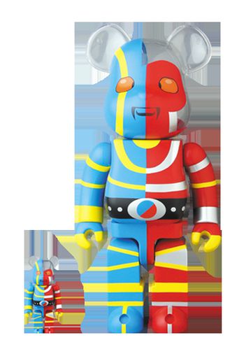 Bearbrick Android Kikaider 100% & 400% Set Red/Blue