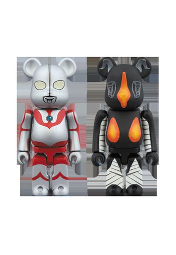 Bearbrick Ultraman & Zetton 2 Pack 100% Mutli