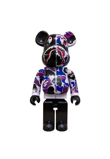 Bearbrick x Bape Shark Hong Kong 15th Anniversary 1000% Purple Camo