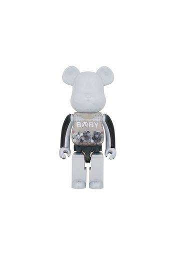 Bearbrick My First Baby 1000% Black & White Chrome Ver.