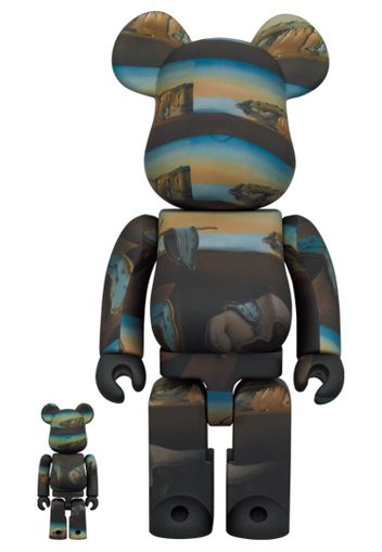 Bearbrick x Salvador Dali The Persistence of Memory 100% & 400% Set