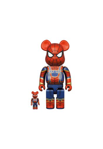 Bearbrick Iron Spider-man Avengers End Game 100% & 400% Set (2021 Version)