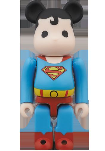 Bearbrick Superman 100% Blue