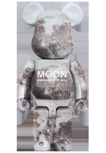 Bearbrick Moon 1000% Grey