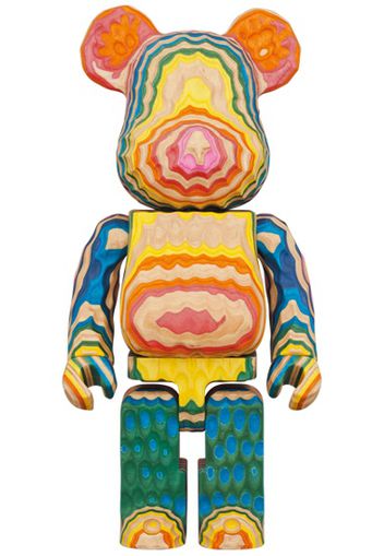 Bearbrick x Fragment Design Karimoku Haroshi Vertical Carved Wooden (2G Exclusive) 400%