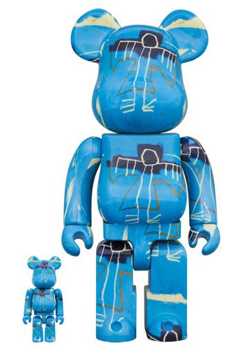 Bearbrick Jean-Michel Basquiat #9 100% & 400% Set