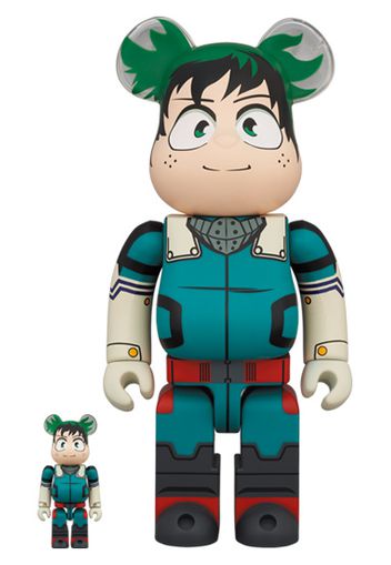 Bearbrick x My Hero Academia Izuku Midoriya 100% & 400% Set