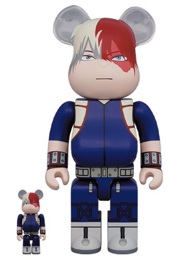 Bearbrick x My Hero Academia Frozen 100% & 400% Set