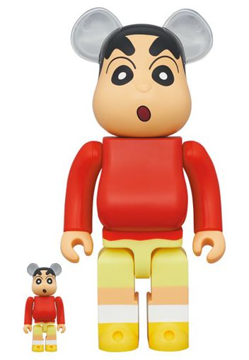 Bearbrick Crayon Shin-Chan 100% & 400% Set