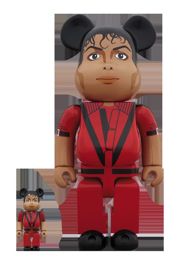 Bearbrick Michael Jackson Red Jacket 100% & 400% Set Red