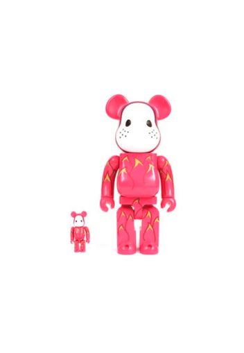 Bearbrick x CLOT x Levi's Dragon Fruit 100% & 400% Set Pink