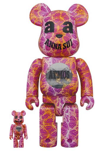 Bearbrick x Atmos Anna Sui 100% & 400% Set