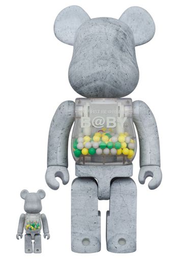 Bearbrick My First BaBy “Concrete” 100% & 400% Set