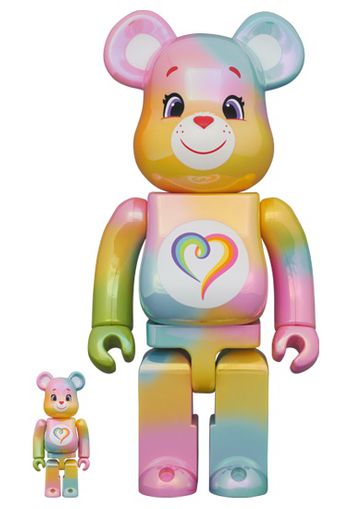 Bearbrick x Care Bears Togetherness Bear 100% & 400% Set