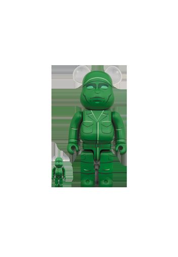 x Disney Toy Story Bearbrick ARMY MEN 100% & 400% Set Green